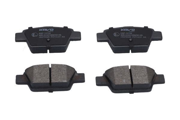 set placute frana,frana disc KAVO PARTS KBP-10159