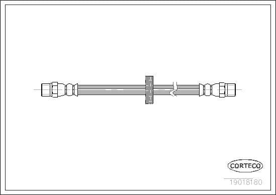 Furtun frana CORTECO 19018180