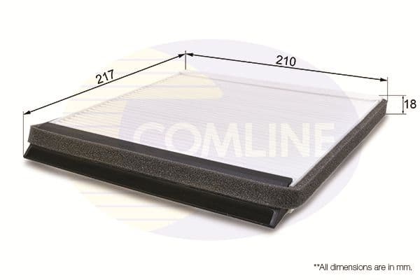 Filtru, aer habitaclu COMLINE EKF136