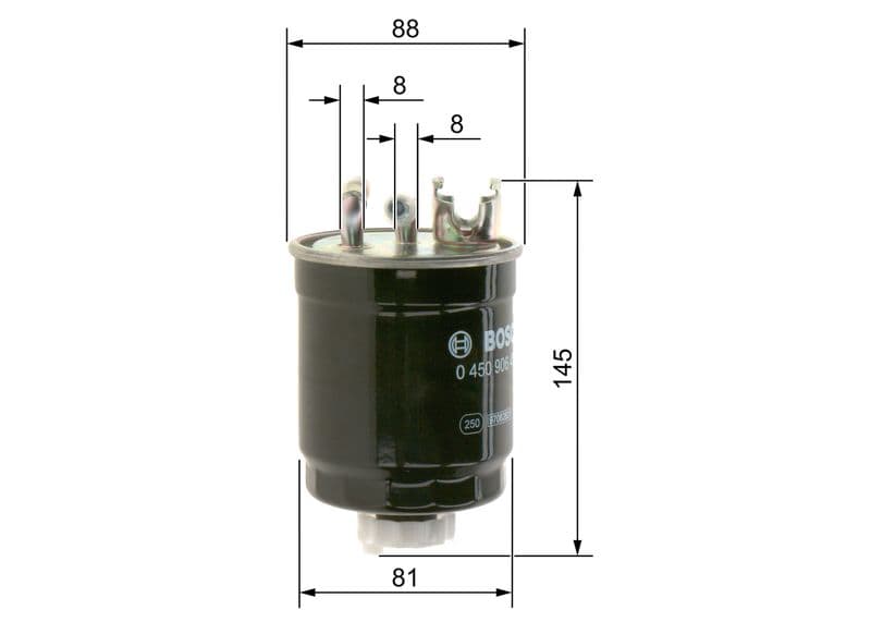 filtru combustibil BOSCH 0 450 906 409