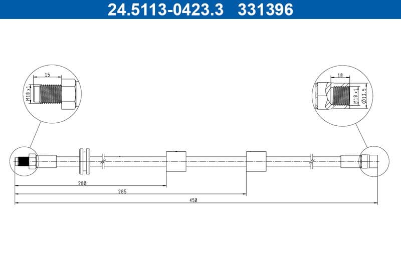 Furtun frana ATE 24.5113-0423.3