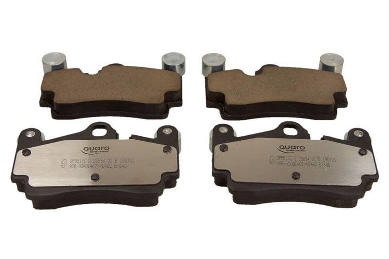 set placute frana,frana disc QUARO SILVER CERAMIC QP5518C