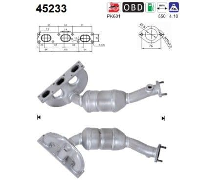 Catalizator AS-PL 45233