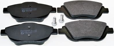set placute frana,frana disc DENCKERMANN B111022