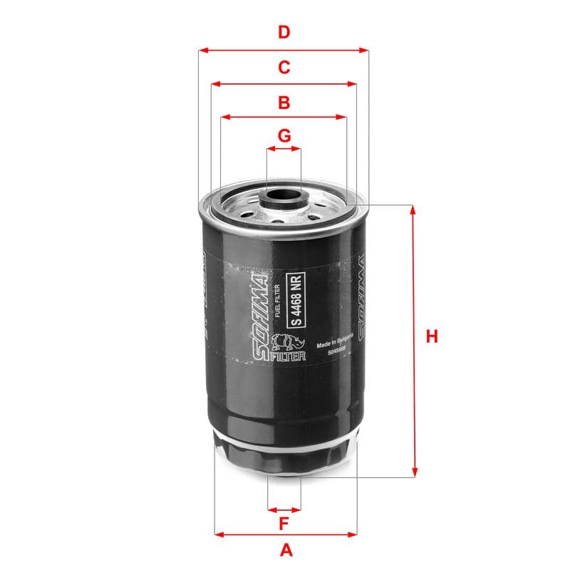 filtru combustibil SOFIMA S 4468 NR