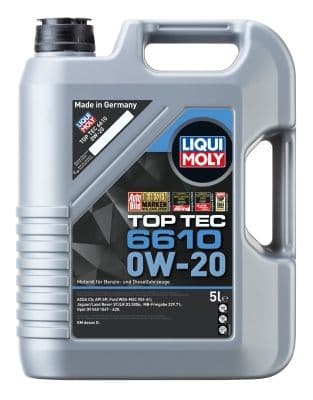 Ulei de motor LIQUI MOLY Top Tec 6610 0W-20 21662 5L