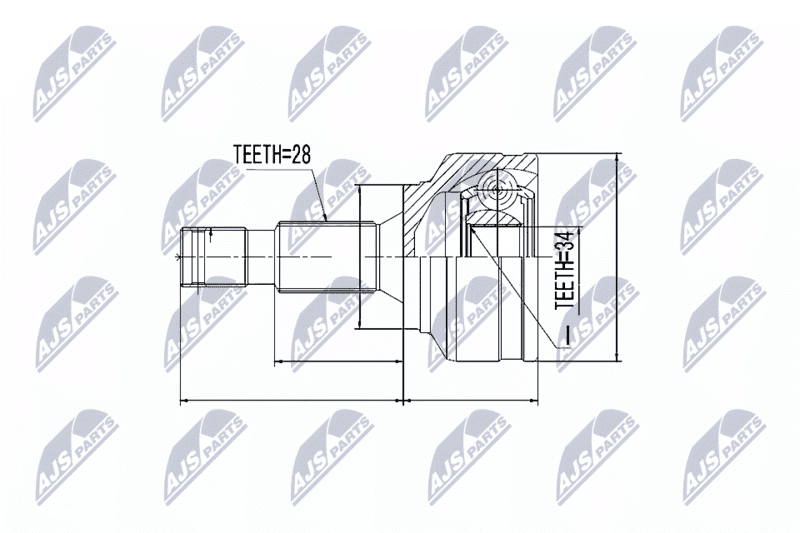 Set articulatie, planetara NTY NPZ-CT-019