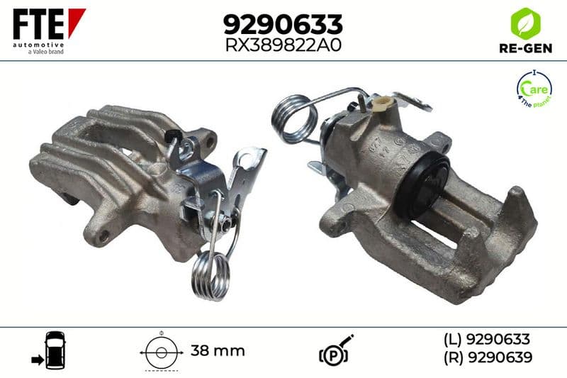 Etrier frana FTE 9290633