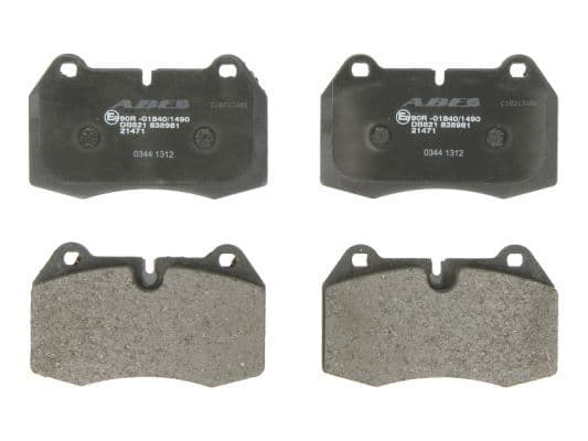 set placute frana,frana disc ABE C1B012ABE