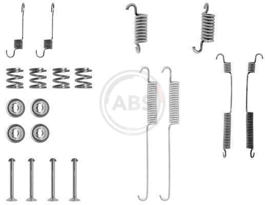 Set accesorii, sabot de frana ABS 0600Q