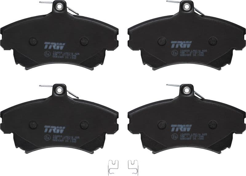 set placute frana,frana disc TRW GDB3389