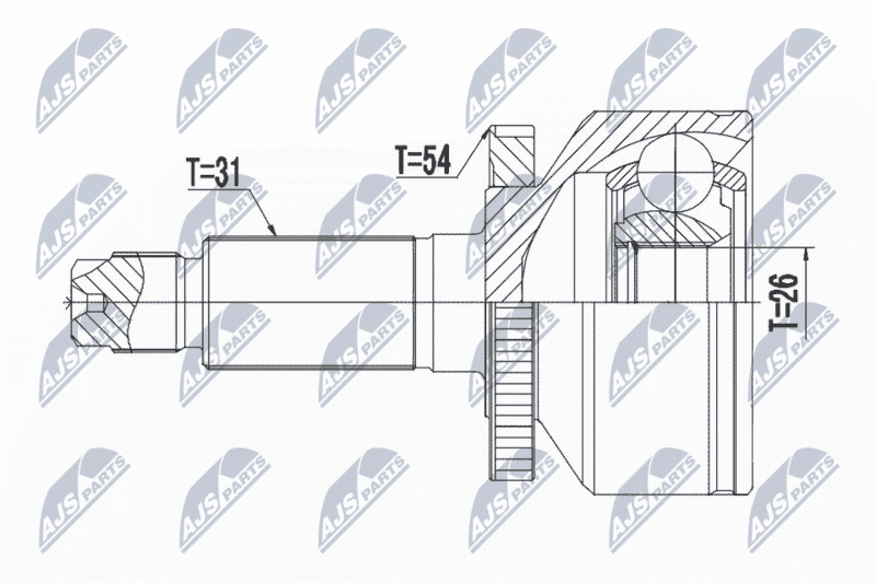 Set articulatie, planetara NTY NPZ-KA-365