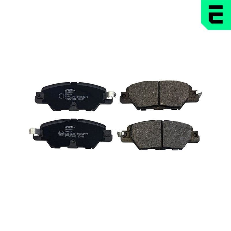 set placute frana,frana disc OPTIMAL BP-12791