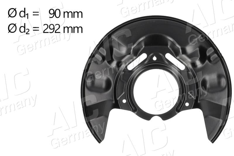 protectie stropire,disc frana AIC Calitatea originală 58791