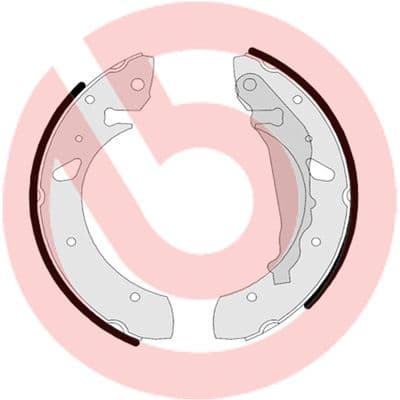 Set saboti frana BREMBO ESSENTIAL LINE S 83 507