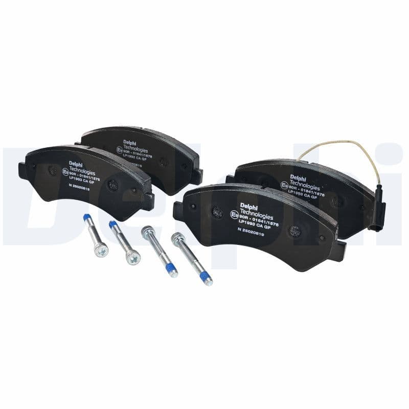 set placute frana,frana disc DELPHI LP1993