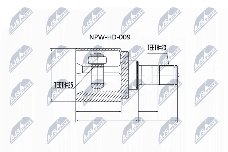 Set articulatie, planetara NTY NPW-HD-009