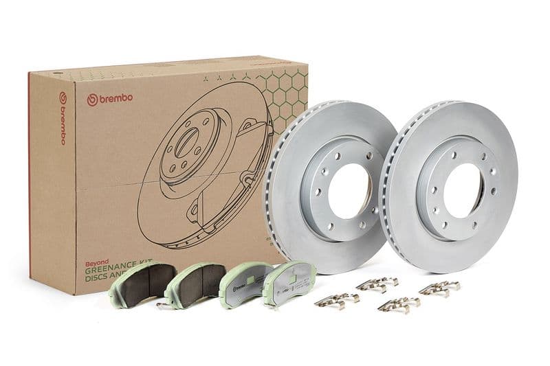 Set frana, frana disc BREMBO BEYOND LINE - Greenance KT 10 019