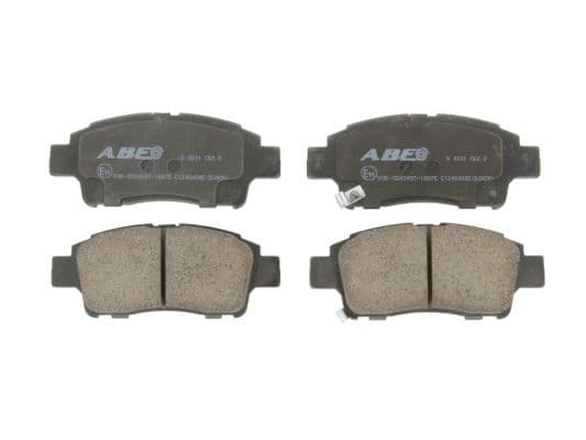 set placute frana,frana disc ABE C12084ABE