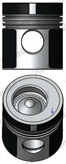 Piston NÜRAL 87-740007-10