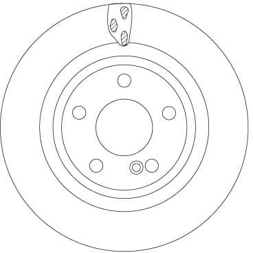 Disc frana TRW DF6887