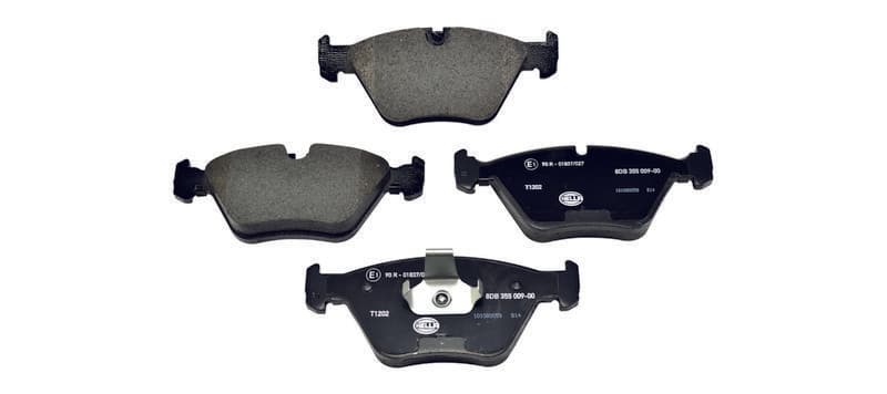 set placute frana,frana disc HELLA-PAGID 8DB 355 009-001