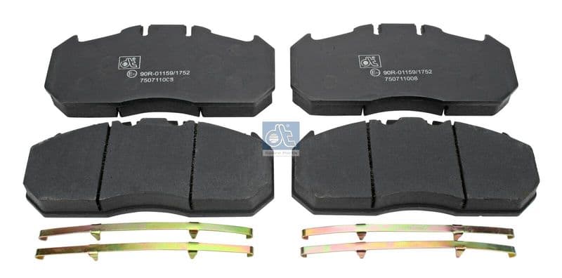 set placute frana,frana disc DT Spare Parts 3.96400