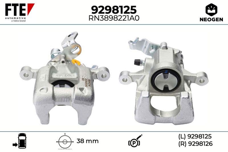 Etrier frana FTE NEOGEN 9298125