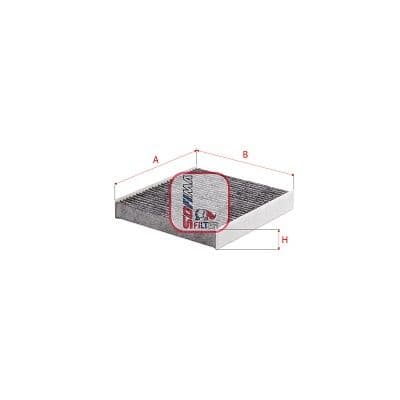 Filtru, aer habitaclu SOFIMA S 4388 CA