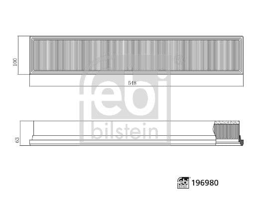 Filtru, aer habitaclu FEBI BILSTEIN 196980