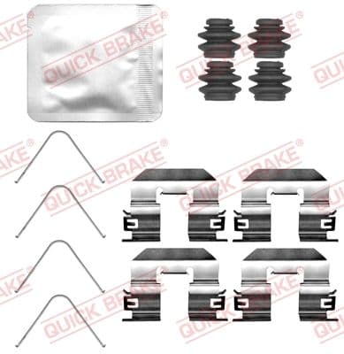Set accesorii, placute frana QUICK BRAKE 109-0104