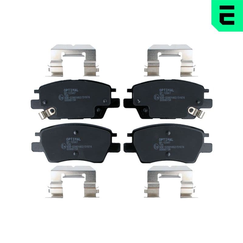 set placute frana,frana disc OPTIMAL BP-12947
