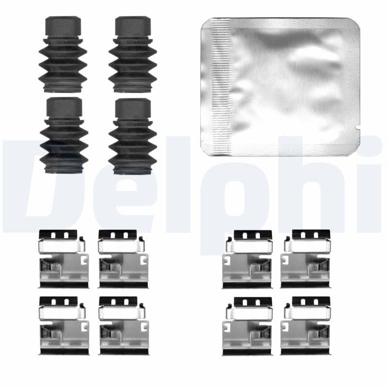 Set accesorii, placute frana DELPHI LX0834