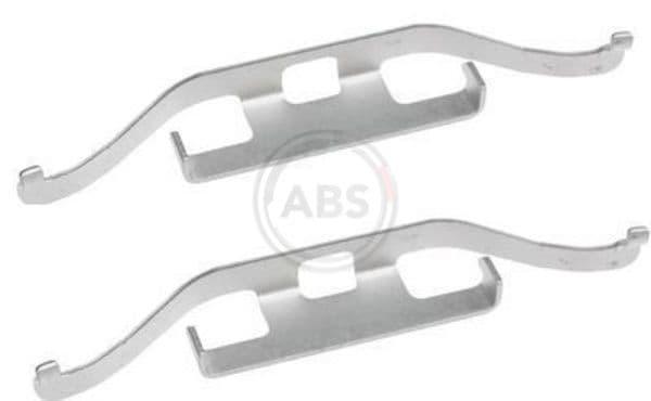 Set accesorii, placute frana ABS 1682Q