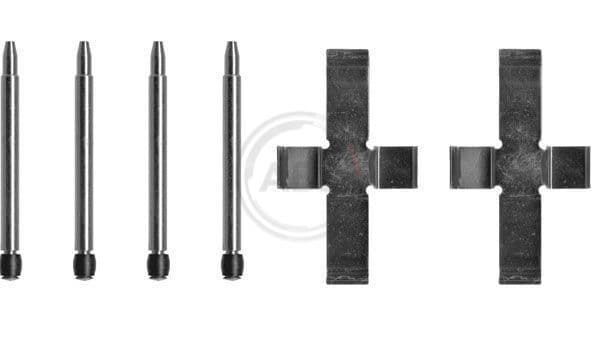 Set accesorii, placute frana ABS 0958Q