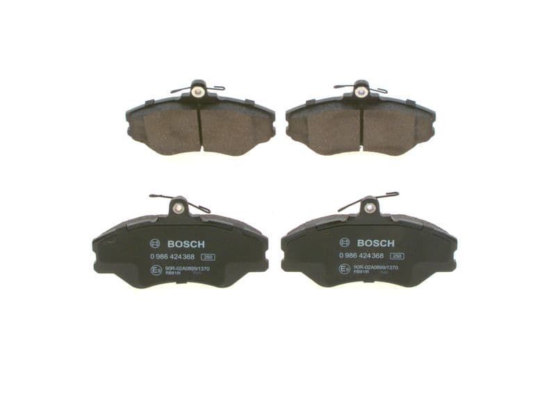 set placute frana,frana disc BOSCH 0 986 424 368