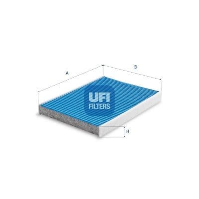 Filtru, aer habitaclu UFI ARGENTIUM 34.166.00