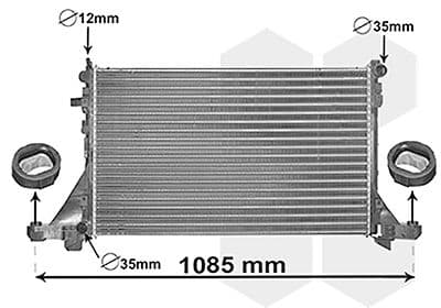 Radiator, racire motor MTR 11036596