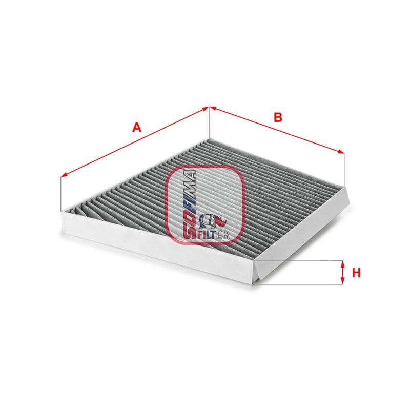 Filtru, aer habitaclu SOFIMA S 4133 CA
