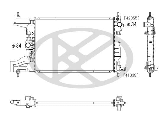 Radiator, racire motor KOYORAD PL313439