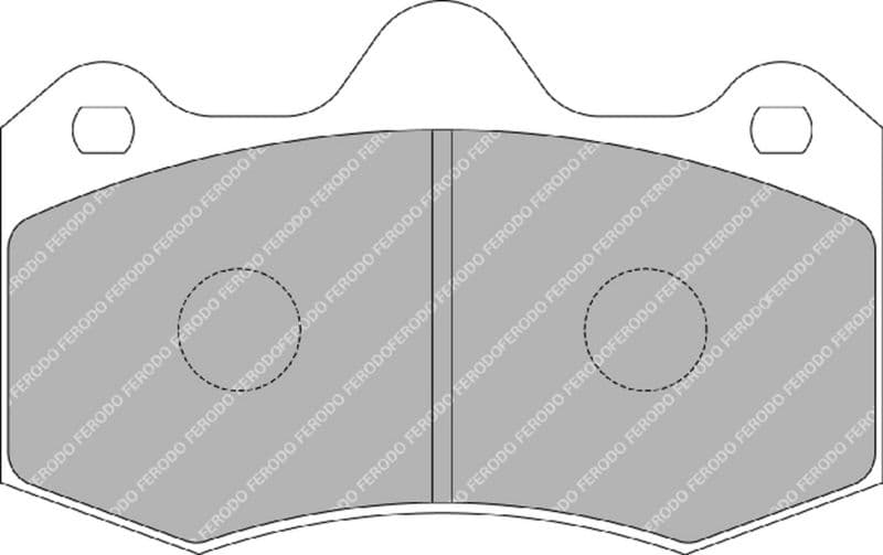 set placute frana,frana disc FERODO FRP3083H