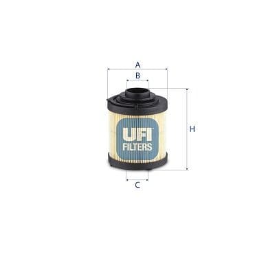Filtru, sistem hidraulic primar UFI 83.065.00
