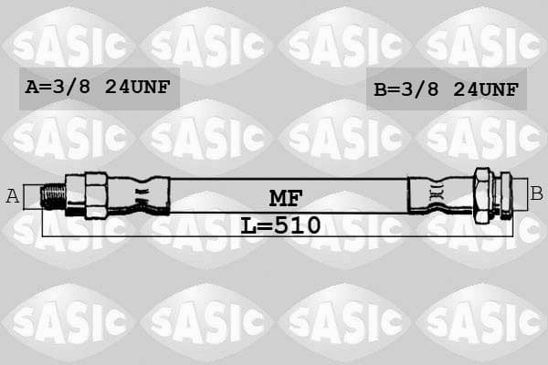 Furtun frana SASIC SBH4087