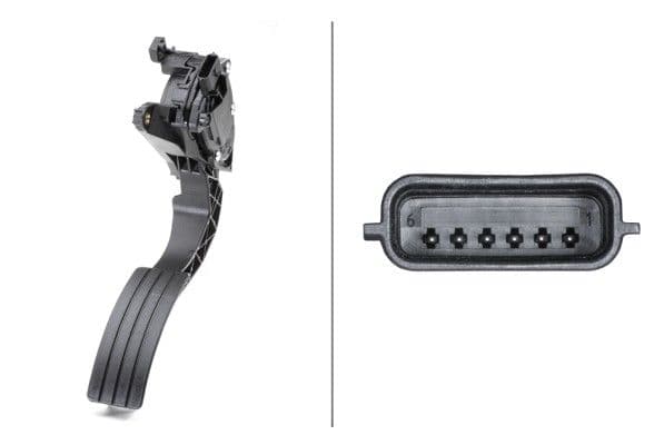 Senzor, pedala acceleratie HELLA 6PV 009 978-731