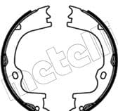 Set saboti frana, frana de mana METELLI 53-0761
