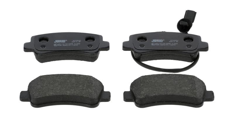 set placute frana,frana disc JURID 573359J