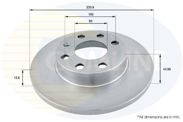 Disc frana COMLINE ADC1101