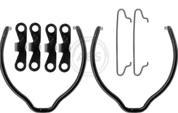 set accesorii, saboti frana parcare ABS 0721Q