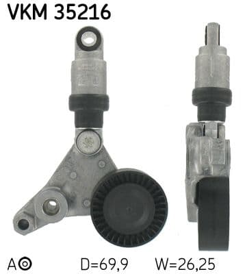 Intinzator curea, curea distributie SKF VKM 35216