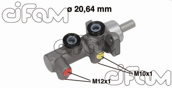 Pompa centrala, frana CIFAM 202-696